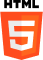 html 5 website design logo icon